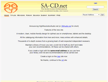 Tablet Screenshot of hmv.sa-cd.net